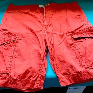 Coral colored shorts